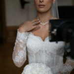 Making of wedding pictures of a bridal pair